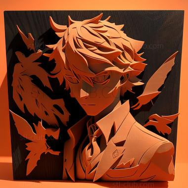 3D модель Ами Косимидзу из Bungo Stray Dogs (STL)